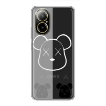 Чехлы для Realme C67 - Bearbrick Louis Vuitton (PREMIUMPrint) (БеарБрик глаза)