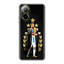 Чохли для Realme C67 (Leo чемпіон) (AlphaPrint) (Мессі Король)
