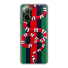 Чохли  GUCCI для РілМі С67 (AlphaPrint) (Gucci змія)