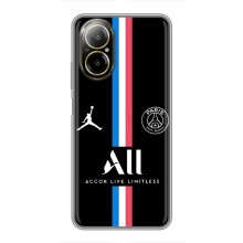 Чохли PSG для Realme C67 (AlphaPrint) (футболка ПСЖ)