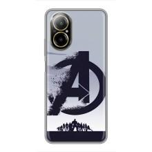 Чехлы с героями Марвел Realme C67 (VPrint)