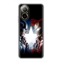 Чехлы с героями Марвел Realme C67 (VPrint)