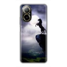 Чехлы с изображением разных животных для Realme C67 (Лошадь)