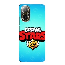 Чехлы Brawl Stars для Realme C67 (AlphaPrint) – Лого Бравл Старс