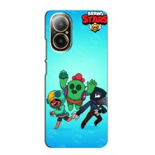 Чехлы Brawl Stars для Realme C67 (AlphaPrint) – Тріо героїв