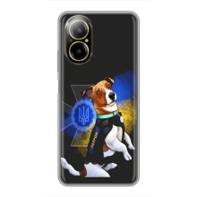 Чохли з картинкою собаки Патрон для Realme C67 (AlphaPrint) (Патрон собачка)