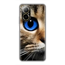 Чехлы с Котиками для Realme C67 (VPrint) (Глаз кота)