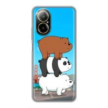 Чехлы с Пандами на Realme C67 – Друзья