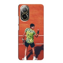Чехлы с принтом Спортивная тематика для Realme C67 – Алькарас Теннисист