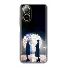 Чехлы с принтом Уэнсдей на Realme C67 – Уэнсдей и Энди