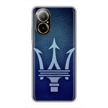 Чехлы с тематикой "Крутые машины" на Realme C67 – Лого Maserati