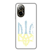 Чохли для Realme C67 Укр. Символіка (AlphaPrint) – Герб з букв