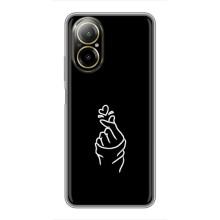 Чехлы (Знак сердечка) на Realme C67 – Знак Сердечка