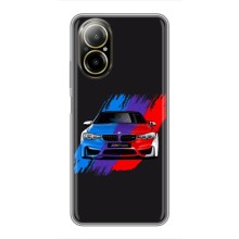 Чехол BMW для Реалми С67 – Цветная БМВ