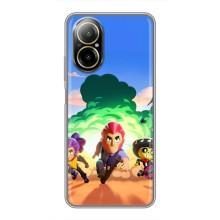 Чехол для Realme C67 Бравл Старс (VPrint)