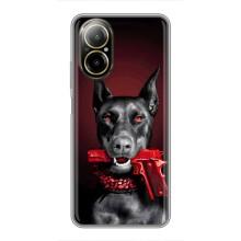 Чехол ДОБЕРМАН для Realme C67 – Доберман злой