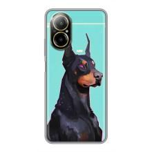 Чехол ДОБЕРМАН для Realme C67 – Король доберман