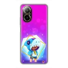 Чохол Бравл Старс для Realme C67 – Леон у костюмі Акули