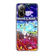 Чехол майнкрафт для Realme C67 – MINECRAFT