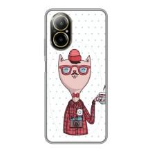 Чохол на тематику: Коти для Realme C67 – Кіт аристократ