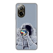 Чохол NASA для Realme C67 (AlphaPrint) (Космонавт фото)