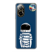 Чохол NASA для Realme C67 (AlphaPrint) (Хлопчик в шоломі)