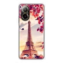 Чехол с Эйфелевой башней на Realme C67 – Paris photo