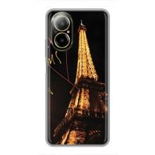 Чехол с Эйфелевой башней на Realme C67 – Paris