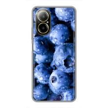 Чехол с изображением  вкусной еды для Realme C67 – Голубика
