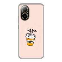 Чехол с изображением  вкусной еды для Realme C67 – Кружка кофе