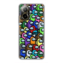 Чохли Амонг Ас для Realme C67 (AlphaPrint) (Убитий)