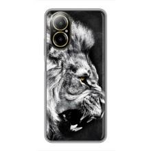 Чехол с картинкой на Realme C67 – Злой ЛЕВ