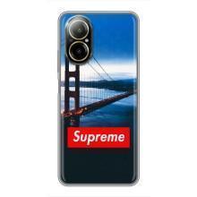Чехол для Realme C67 с картинкой Supreme (AlphaPrint)