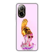 Чохол з Прикольним Принтом на Realme C67 – АРТ Статуя