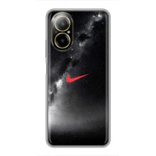 Чохол для Realme C67 - з принтом Найк (AlphaPrint) (Найк червоний)