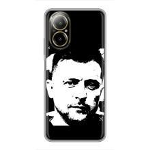 Чехол для Realme C67 (AlphaPrint - с принтом Зеленского)