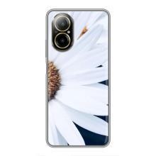 Чохол з ромашками на Realme C67 – Пів ромашки
