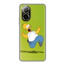 Чjхол з Сімпсонами для Realme C67 (VPrint) (Гомер Сімпсон)
