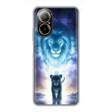 Чохол з картинкою ЛЕВ для Realme C67 (VPrint) (Маленький лев)