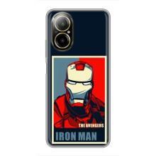 Чехол Супергерой Железный человек на Realme C67 – Art Iron man