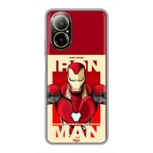 Чехол Супергерой Железный человек на Realme C67 – Iron man