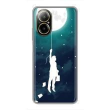 Чохол (ТПУ) з планетами на Realme C67 – To The moon