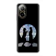 Чохли Венсдей на Realme C67 Уенсдей (AlphaPrint) (кімната Венздей)