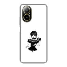 Чохли Венсдей на Realme C67 Уенсдей (AlphaPrint) (танець Венздей)