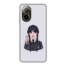 Чохли Венсдей на Realme C67 Уенсдей (AlphaPrint) (Венздей і Річ)