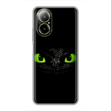 Чехол дракон Беззубик для Realme C67 – Глаза Беззубика