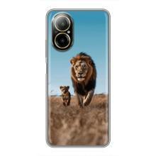 Чехол Король лев на Реалми С67 (Мусафа и Симба)