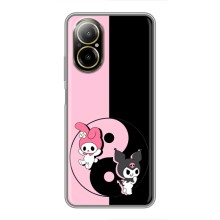 Чохол з кроликом Куромі на Realme C67 (Куромі Інь Янь)