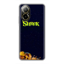 Чехол с мультфильмом Шрек на Realme C67