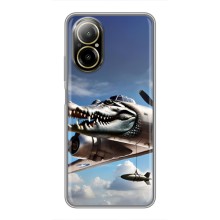 Чохол з мемом Тралалело тралала на Realme C67 (Бомбардіро крокоділо)